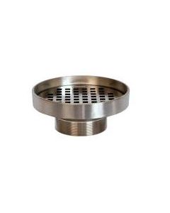 Josam 30000-ST-E1 Floor Drain with Round Nikaloy Strainer and Extended Rim