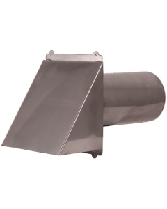 Stainless Steel Wall Dryer / Exhaust Vent
