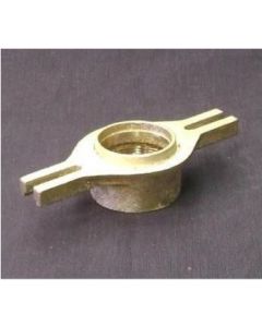 Cast Threaded Urinal Flange With Slots