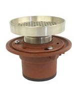 Wade 1100-ER Floor Drain Body with Adjustable Extended Rim Top Assembly (Indirect Waste)