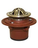 Wade 1100-K Floor Drain Body with Adjustable Round Top Assembly (Dome Grate)