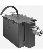 Smith 8020GTX Grease Interceptors with Semi-Automatic Draw-Off for Recessed Installation -20 GPM Flow Rate - 3” Inlet and Outlet Size
